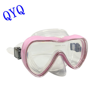 QYQ Professional Scuba Diving Mask Σετ κολύμβησης με αναπνευστήρα Φούστα σιλικόνης για ενήλικες Γυαλιά Γυαλιά Μάσκα κατάδυσης