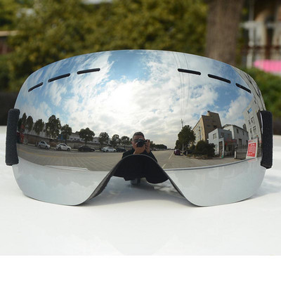 Γυαλιά σκι Αντιθαμβωτικά και ανθεκτικά στην άμμο Μεγάλα σφαιρικά γυαλιά για άνδρες και γυναίκες Γυαλιά αναρρίχησης ενηλίκων για το χιόνι