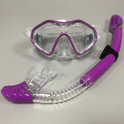 QYQ Επαγγελματικές μάσκες κατάδυσης Σετ κολύμβησης με αναπνευστήρα Φούστα σιλικόνης για ενήλικες Γυαλιά γυαλιά ομίχλης Εξοπλισμός πισίνας