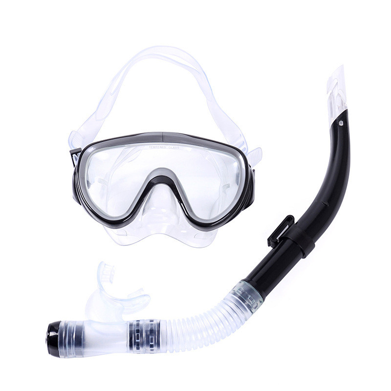 Set de snorkel pentru copii Măști de scufundări Ochelari de înot Ochelari cu tuburi de snorkel uscate Echipament cu tuburi Seturi de echipament de scufundări