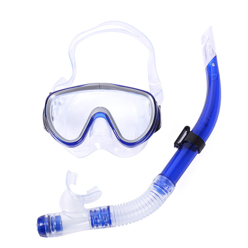 Set de snorkel pentru copii Măști de scufundări Ochelari de înot Ochelari cu tuburi de snorkel uscate Echipament cu tuburi Seturi de echipament de scufundări