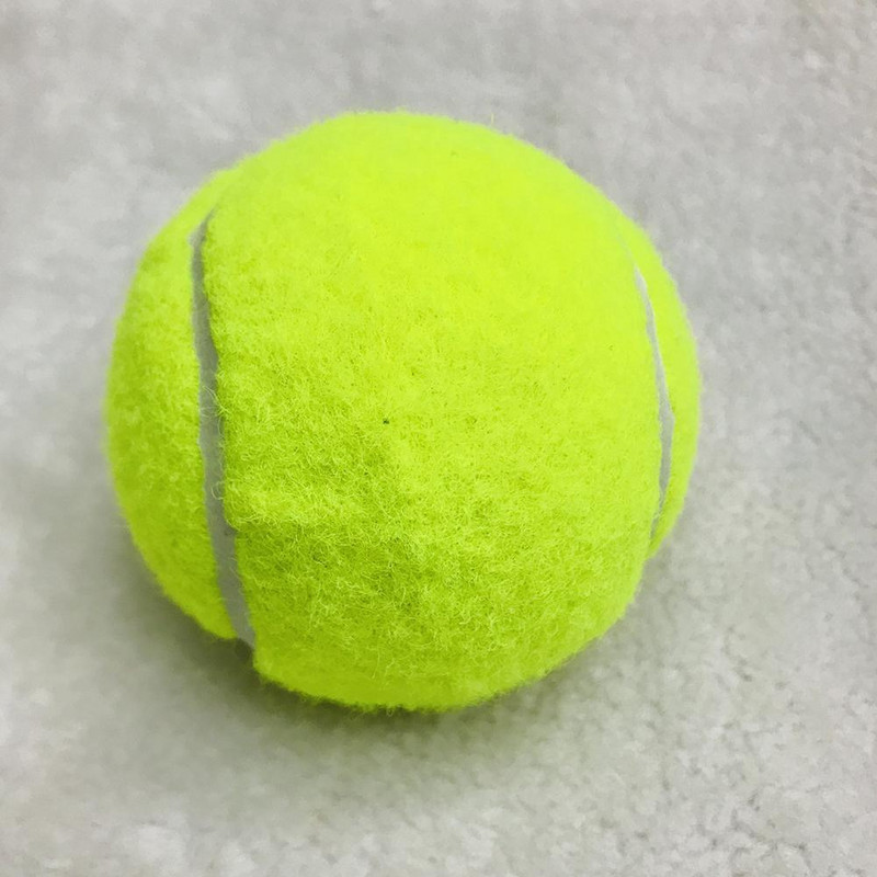 1 τμχ Professionele Rubber Tennisbal Hoge Veerkracht Duurzaam Tennis Praktijk Bal Voor School Club Concurrentie Training