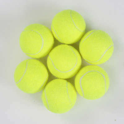 1 buc. mingi de tenis pentru antrenament pentru antrenament pentru antrenament în aer liber Elasticitate durabilă pentru câini Bite Chase and Chomp Minge pentru câini de 6,4 cm