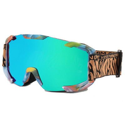 Kaitseprillide kate Talvisuusk meestele Sport Välis Tuulekindel Suusamask Lumelaud Lumi MTB Suusamisprillid UV-kaitse Suusaprillid