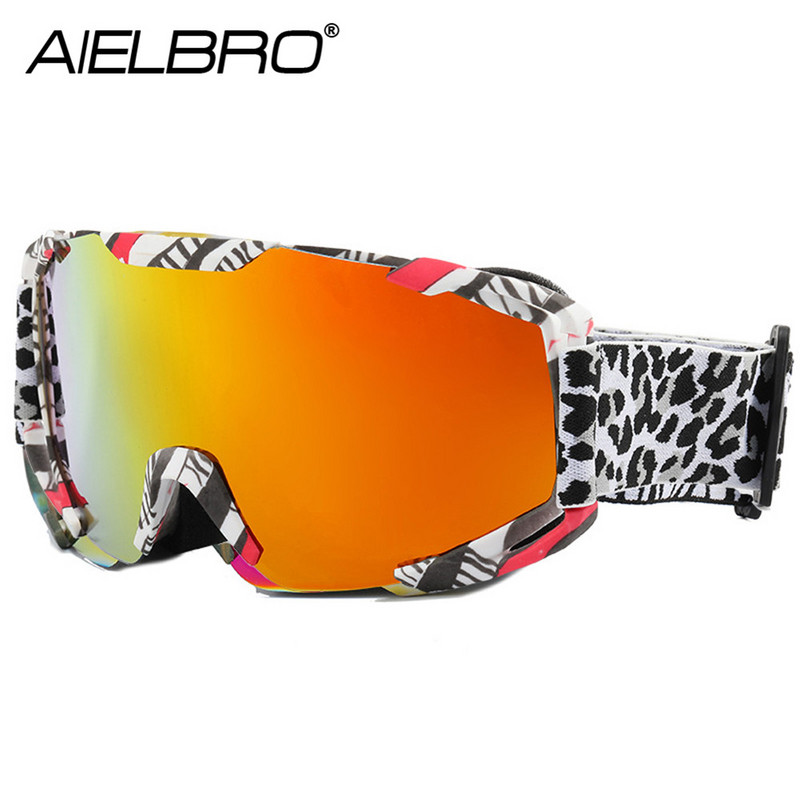 Kaitseprillide kate Talvisuusk meestele Sport Välis Tuulekindel Suusamask Lumelaud Lumi MTB Suusamisprillid UV-kaitse Suusaprillid
