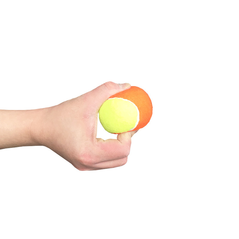 2 vienetų pakuotė elastingumas minkštas paplūdimio teniso kamuoliukas, aukštos kokybės treniruojamasis sportinis guminis teniso kamuoliukas