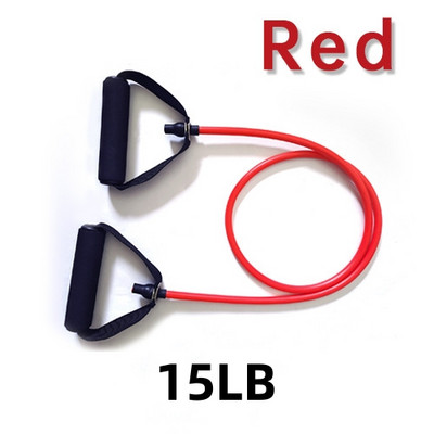 5 taseme takistusribad käepidemetega Jooga tõmbeköis Elastne Fitnessi torurihm kodusteks treeninguteks Jõutreeninguks