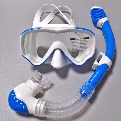 JoyMaySun Kids sukeldumismask lastele HD sukeldumisprillide komplekt väikese näo snorkeltoruga lastele sukeldumisprillid ujumine