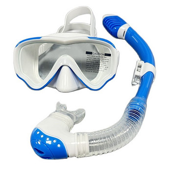 Νέα επαγγελματική μάσκα κατάδυσης με αναπνευστήρα και γυαλιά κολύμβησης με αναπνευστήρα Γυαλιά κατάδυσης σετ σωλήνων κολύμβησης Snorkel Child Unisex