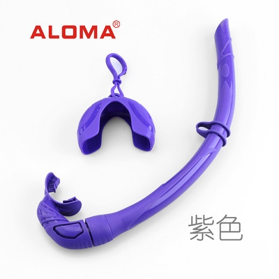 DEMMET Pure Color Foldable Breathing Dive Wet-Snokel Scuba Subwater Diving Wet Snorkel DiveSnorkel drop shipping