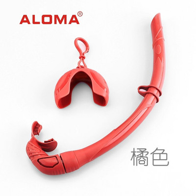 DEMMET Pure Color Foldable Breathing Dive Wet-Snokel Scuba Subwater Diving Wet Snorkel DiveSnorkel drop shipping