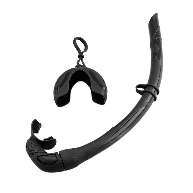 DEMMET Pure Color Foldable Breathing Dive Wet-Snokel Scuba Subwater Diving Wet Snorkel DiveSnorkel drop shipping