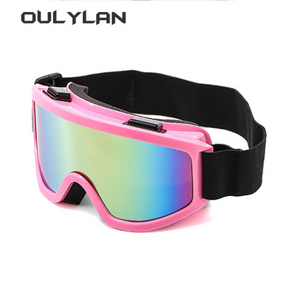 Noi ochelari de schi Bărbați Femei Ochelari de schi anti-aburire UV400 Ochelari de zăpadă Ochelari de snowboard pentru adulți Ochelari de călărie sport