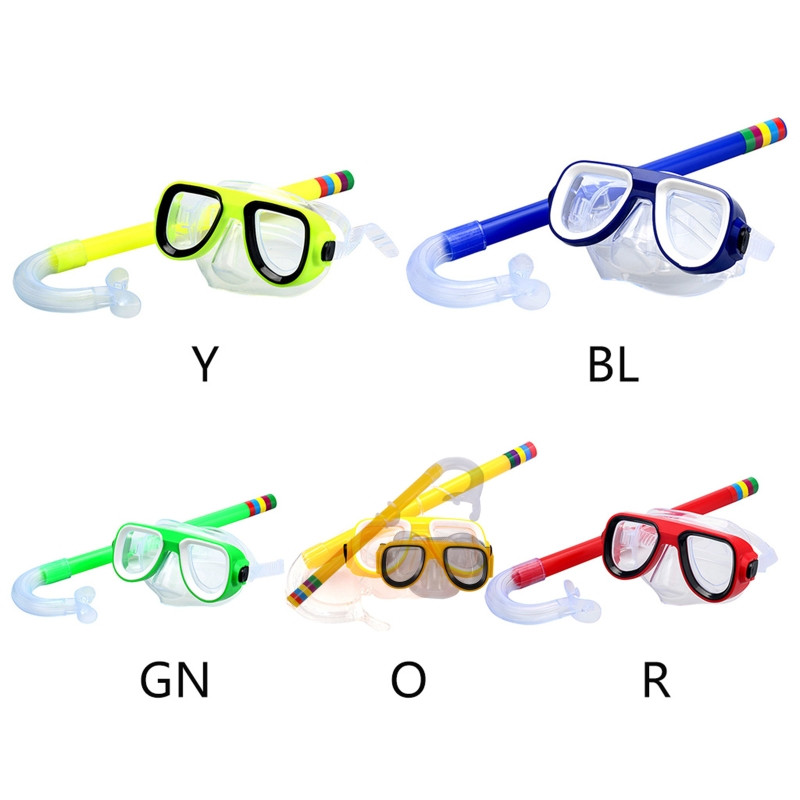 Lastele mõeldud snorgeldamiskomplekt, snorgeldamismask, ujumisprillid, prillid, kuivade snorgeldamistorude varustus, mittetoksiline sukeldumisvarustus