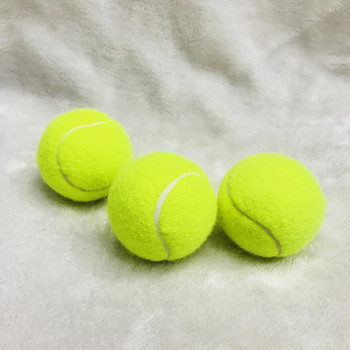 1/3PCS Μπάλες τένις Υψηλής αναπήδησης Εκπαίδευση τένις για σκύλους Μπάλες τένις υψηλής ευελιξίας από χημικές ίνες
