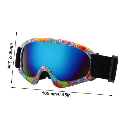 Παιδικά γυαλιά σκι Γυαλιά Snowboard Γυαλιά ηλίου Επαγγελματικά χειμερινά γυαλιά αθλητικός εξοπλισμός για εξωτερικούς χώρους για παιδιά γυναίκες άνδρες