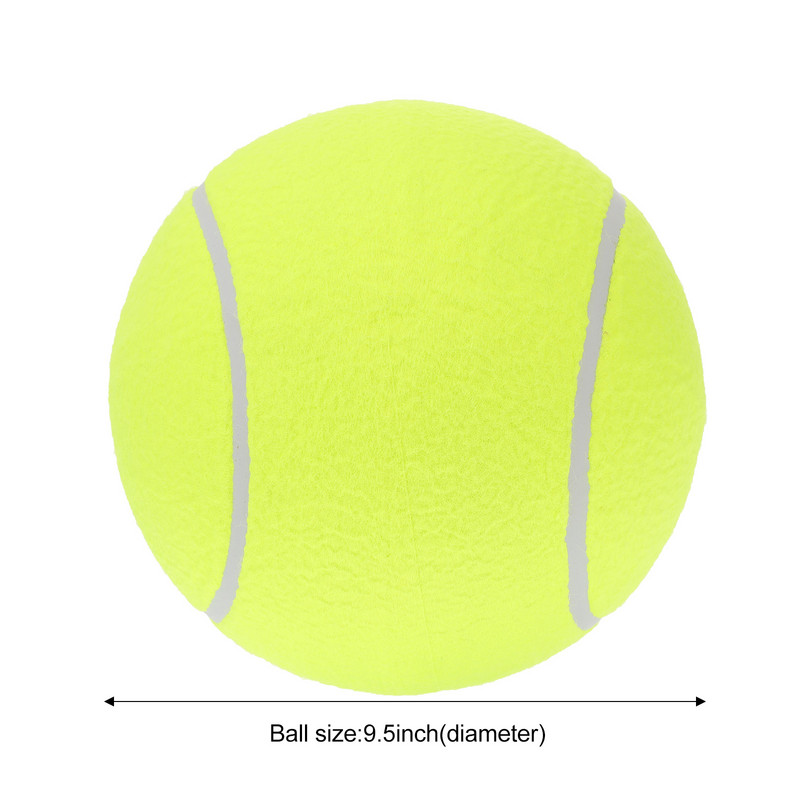Tenis Câine de companie Gigant 24 cm Jucărie de antrenament în aer liber Câini de 9,5 inci Începători Practică Jucării mari scârțâitoare Joacă copii mari Gonflabil