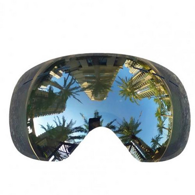 1tk HX06 suusaprillide läätsed kahekihilised lumepimedusekindlad prillid UV-kaitsega lumelaua kaitseprillid läätsede vahetus