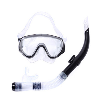 Професионална маска за гмуркане с шнорхел Маски за гмуркане за възрастни Комплект дихателни тръби за гмуркане с шнорхел Очила за жени Мъже Маски с катарама против приплъзване