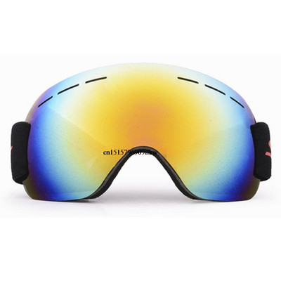 UV400 Γυαλιά σκι μονής επίστρωσης Αντιθαμβωτικά Μεγάλα γυαλιά σκι Προστασία για σκι Χειμερινά γυαλιά Snowboard για χιόνι για άνδρες Γυναικεία