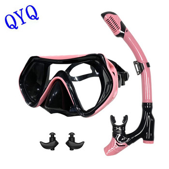 Μάσκα κατάδυσης QYQ Professional Snorkel Diving Mask and Snorkels Goggles Glasses Swimming Easy Breath Tube Σετ μάσκα αναπνευστήρα