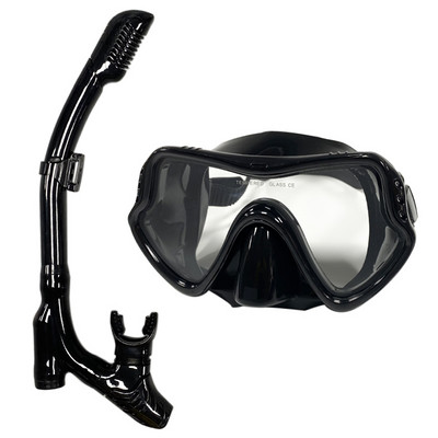 QYQ Niršanas maska Profesionāla niršanas maska ar caurulīti un snorkelu aizsargbrilles Brilles Niršanas peldēšana Easy Breath caurules komplekts Snorkel maska