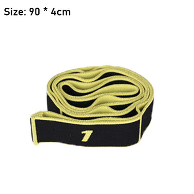 Jooga venitusrihm, 8 segmenti, kõrge elastsusega numbririhm, naiste jalgade venitusrihma lisatarvikud