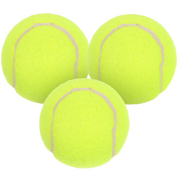 3Pcs Training Ball Professional Practice Rubber Ball Training Ball Tennis Ball for Outdoor