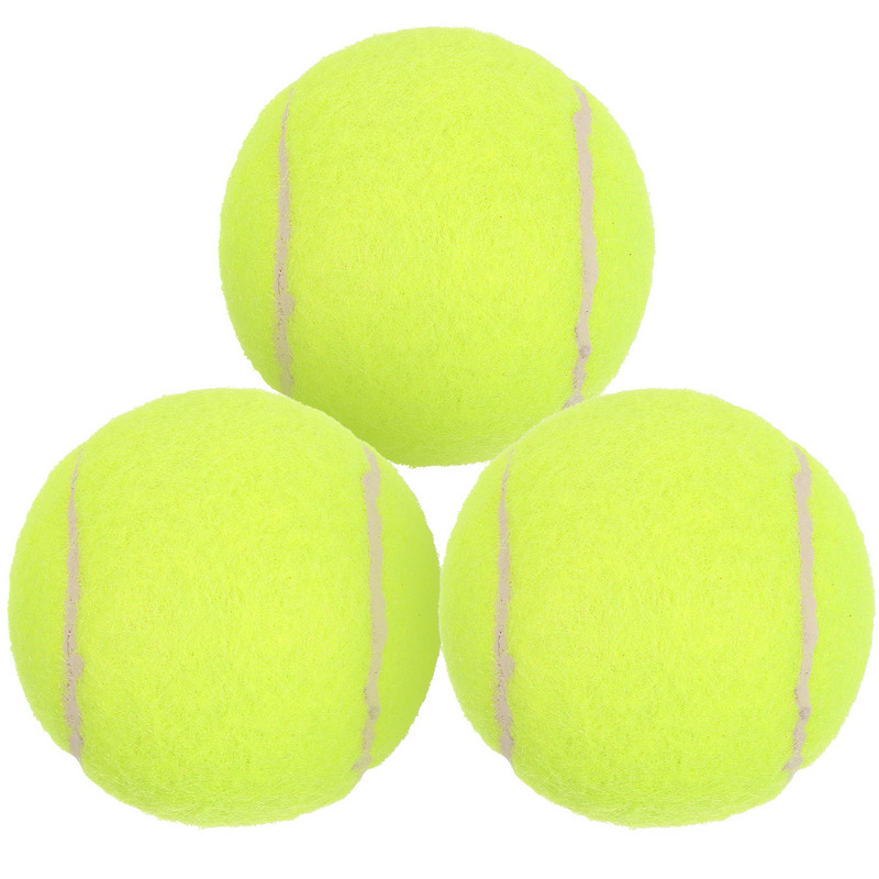 3 db gyakorló labda professzionális gyakorlat gumilabda edző tenisz tenisz labda kültéri használatra