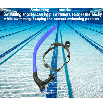 Σιλικόνη κολύμβηση μπροστινός σωλήνας αναπνοής Κατάδυση για ενήλικες Κατάδυση με αναπνευστήρα Εξοπλισμός καταδύσεων κολύμβησης