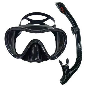 Професионален комплект за гмуркане с шнорхел, силиконова пола за възрастни, очила против замъгляване, очила, плуване, маски за гмуркане