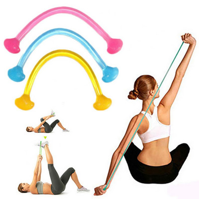 Jogas Pilates elastīgās vilkšanas virves sporta zāle Fitnesa treniņš silikona pretestības siksna