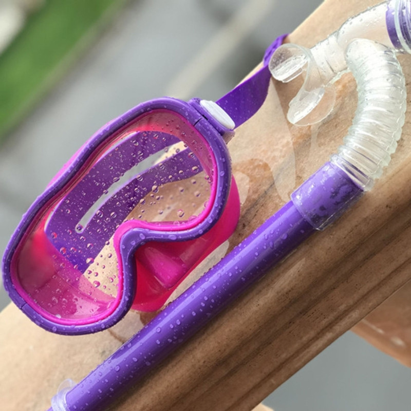 Băieți Fete Măști de scufundări Set snorkel Ochelari de înot pentru copii Măști Set snorkel