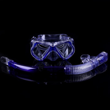 Καταδύσεις κολύμβησης με αναπνευστήρα τριών τεμαχίων Πλήρες ξηρό αναπνευστήρα Γυαλιά ενηλίκων Μάσκα κατάδυσης κολύμβησης