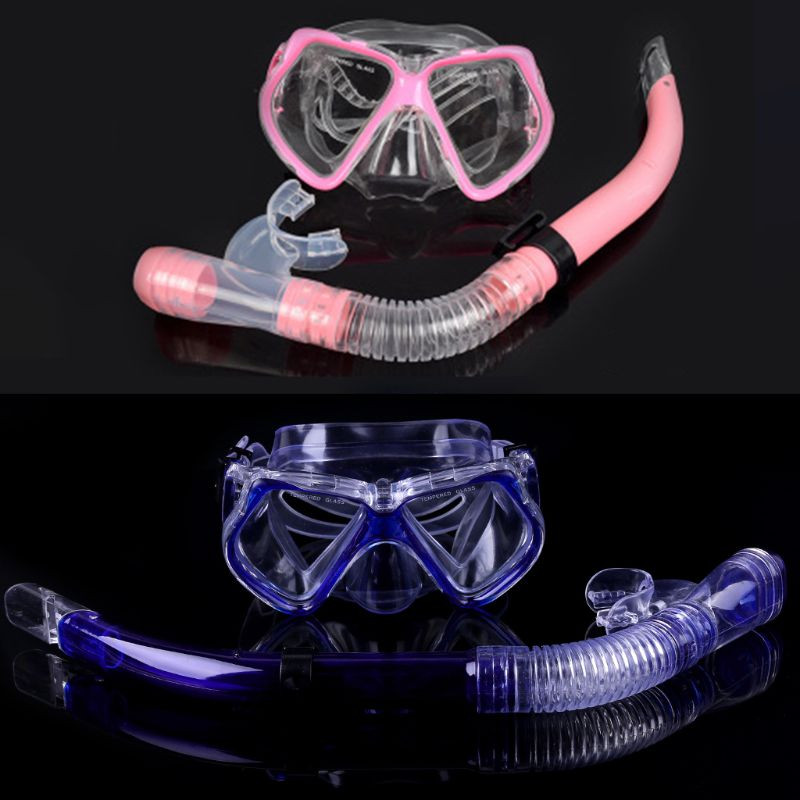 Sukeldumine Snorgeldamine Kolmeosaline täiskuiv snorkel, täiskasvanutele mõeldud prillid sukeldumismask Swimmin