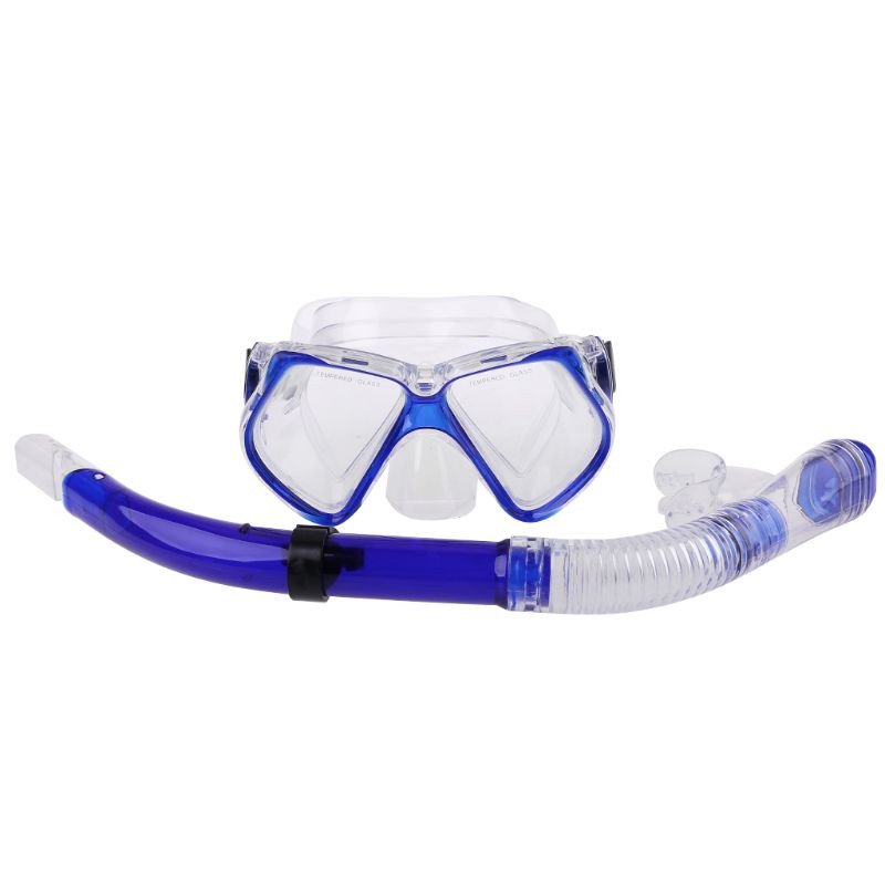 Sukeldumine Snorgeldamine Kolmeosaline täiskuiv snorkel, täiskasvanutele mõeldud prillid sukeldumismask Swimmin