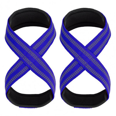 Traka za dizanje utega protiv klizanja Podstavljena Slika 8 Trake za dizanje za muškarce Žene Ručka za dizanje utega za bodybuilding za dom