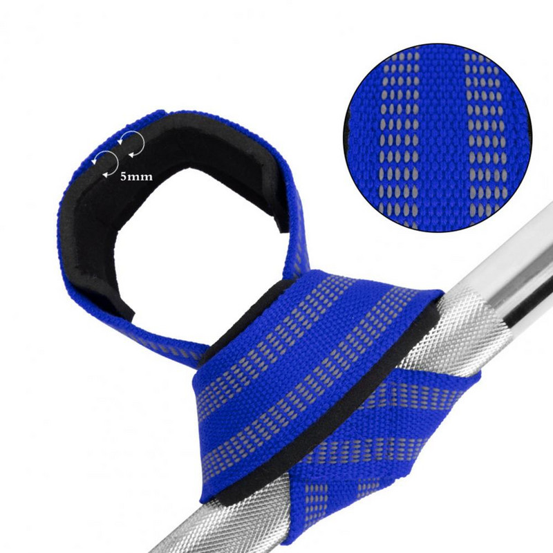 Traka za dizanje utega protiv klizanja Podstavljena Slika 8 Trake za dizanje za muškarce Žene Ručka za dizanje utega za bodybuilding za dom