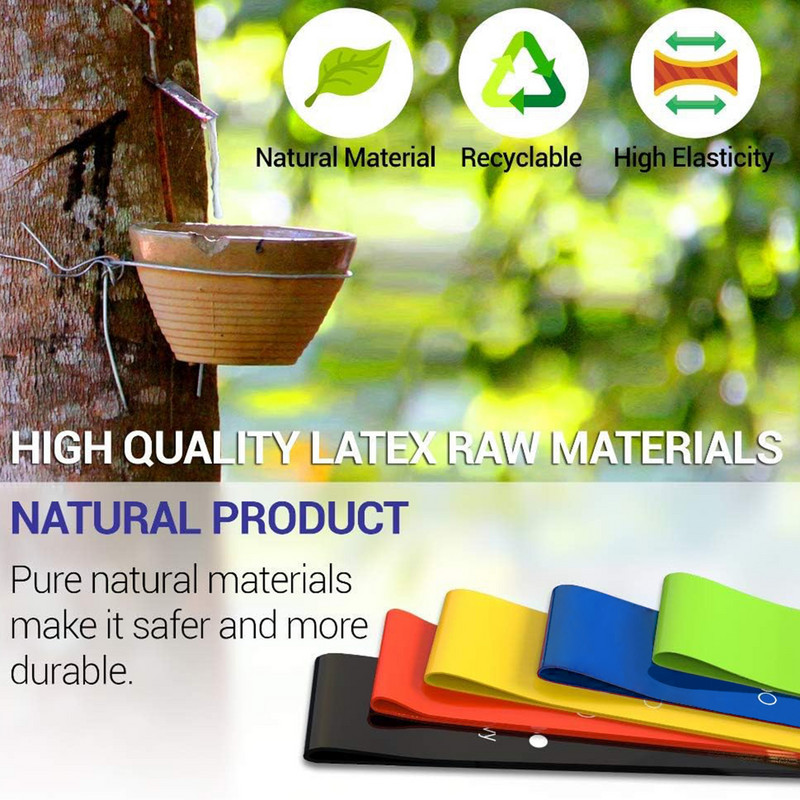 5 taseme vastupidavusribade komplekt meestele ja naistele Treeningpaelad kodus jõusaalis Treeninguks Jooga Fitness Treening Elastne riba