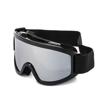 Двуслойни противомъгливи планински ски очила Висока разделителна способност Визуални пълни отблясъци Бариерни очила за каски за дейности на открито