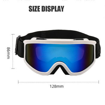 Νέα γυαλιά σκι ανδρικά γυναικεία UV400 Αντιθαμβωτικά γυαλιά σκι Γυαλιά χιονιού Γυαλιά για ενήλικες Snowboard Γυαλιά αθλητικής ιππασίας