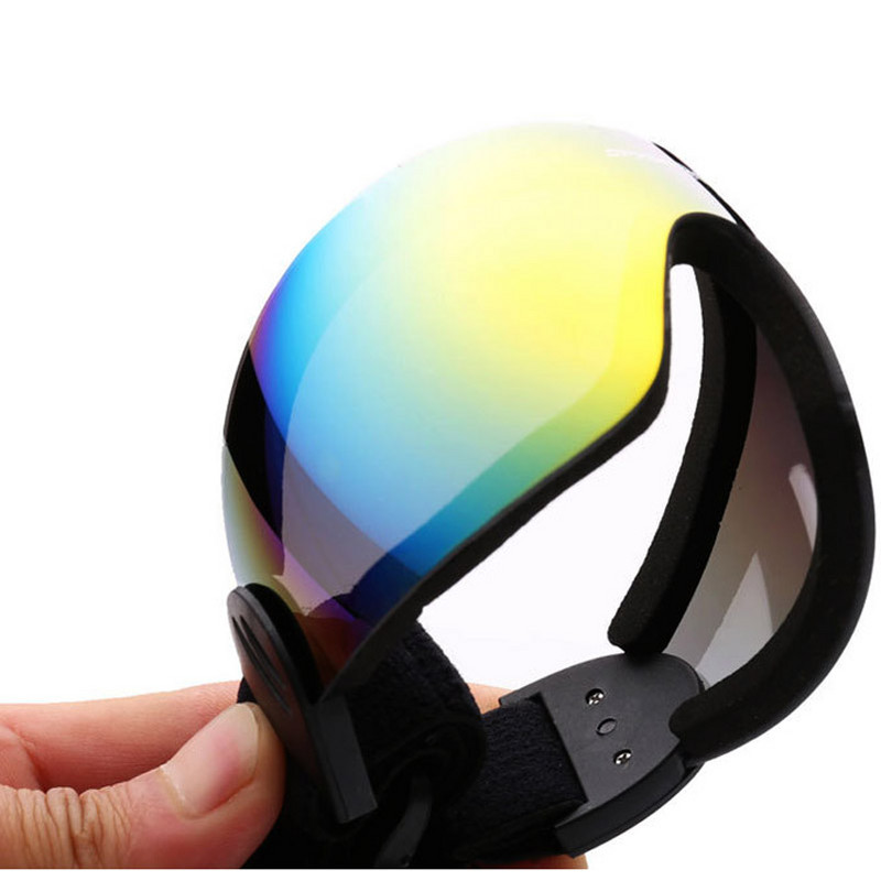 Adjust No Frame Mehed Naised Suusatamisprillid Täiskasvanute Lastele Suusakaitseprillid Tuulekindlad UV400 Motokrossi kaitseprillid Kaitseprillid