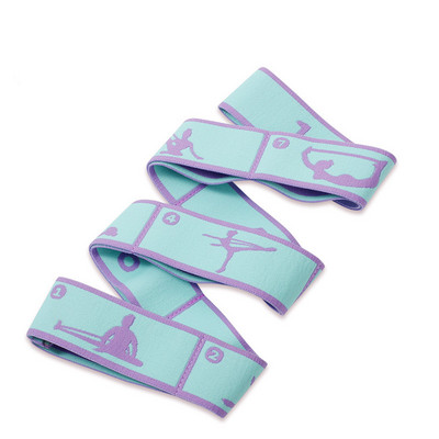 Daugiafunkcinė šokių jogos pagalbinė tempimo juosta suaugusiems Lotynų kalbos treniruotėms elastinės juostos pradedantiesiems Pilateso jogai atspari juosta