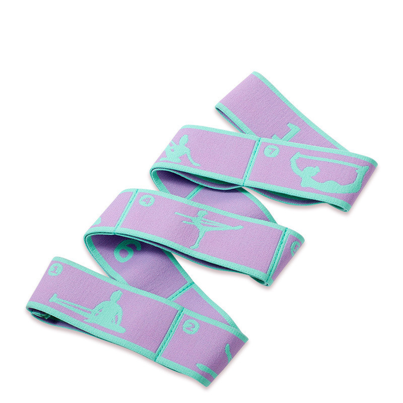 Daugiafunkcinė šokių jogos pagalbinė tempimo juosta suaugusiems Lotynų kalbos treniruotėms elastinės juostos pradedantiesiems Pilateso jogai atspari juosta