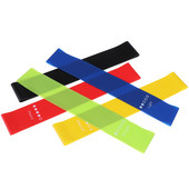 Yoga Resistance Rubber Bands Εξοπλισμός γυμναστικής εσωτερικού χώρου 0,35mm-1,1mm Pilates Sport Training Workout Elastic Bands 5 Χρώματα