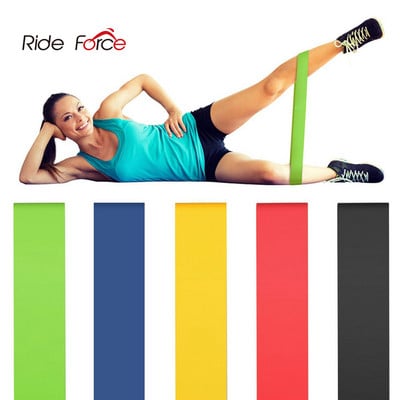 Ride Force Gym Fitness Gum Resistance Bands for Yoga Stretch Pull Up Assist Гумени Crossfit Упражнения Обучение Тренировка Оборудване