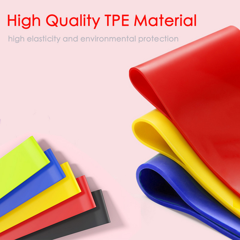 Ride Force Gym Fitness Gum Resistance Bands for Yoga Stretch Pull Up Assist Гумени Crossfit Упражнения Обучение Тренировка Оборудване