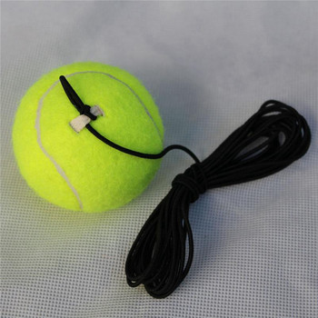 3 PCS Спортна топка за тенис с корда Тенис Junior Единична гумена лента Въже Тенис тренировъчни консумативи с тенис линия