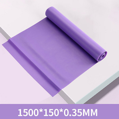 150cm Yoga Pilates Stretch Resistance Band Exercise Fitness Band Training Elastic Exercise Fitness Rubber Gym Yoga Tension Band