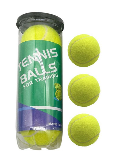 Practice Tennis Balls 3 PCS Soft Tennis Ball training Balls Tennis Pressurized Tennis Balls for Tennis Practice Beginners
